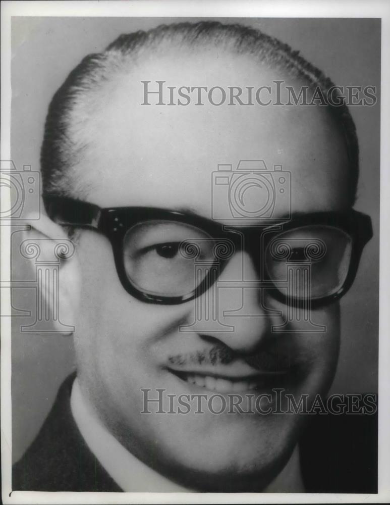 1963 Press Photo Ramon Villeda Morales of Honduras - Historic Images