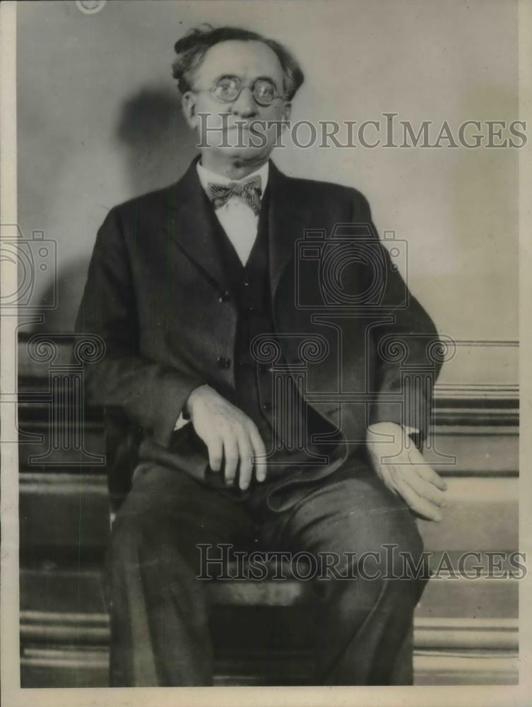 1925 Press Photo Attorney C.B. Griffith of Kansas - Historic Images