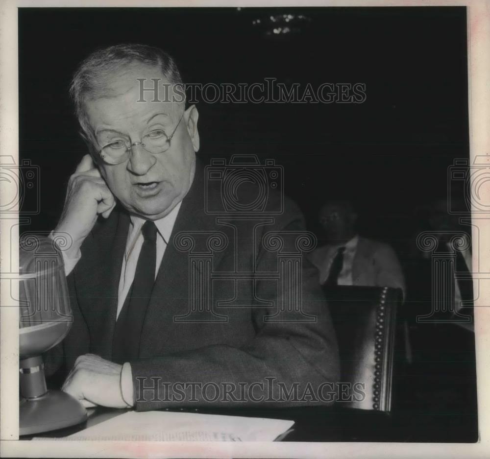 1945 Press Photo US Interior Secretary Harold Ickes - Historic Images