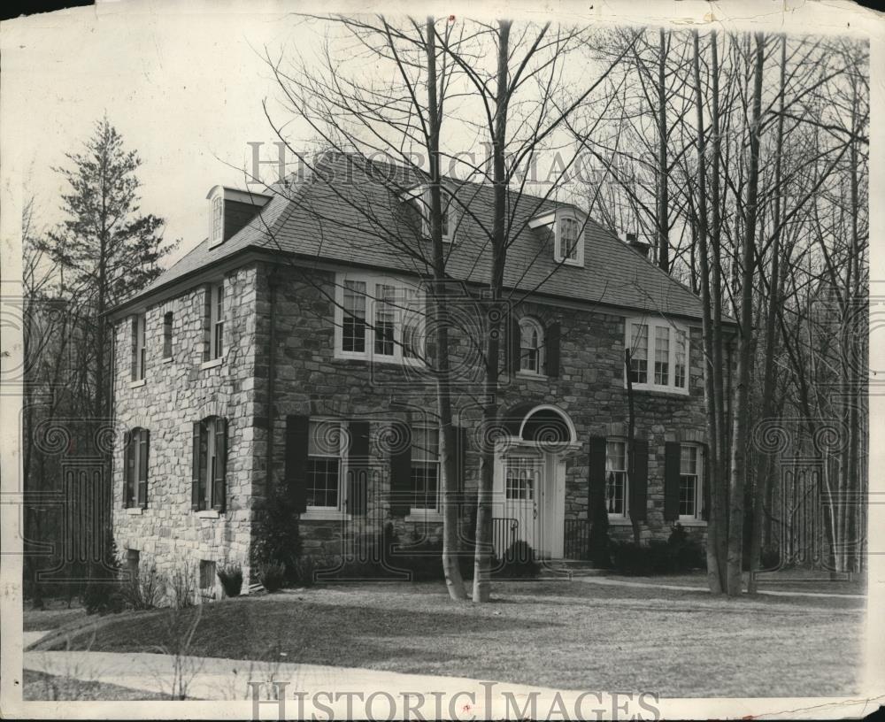 1931 Press Photo New House in Washington - Historic Images