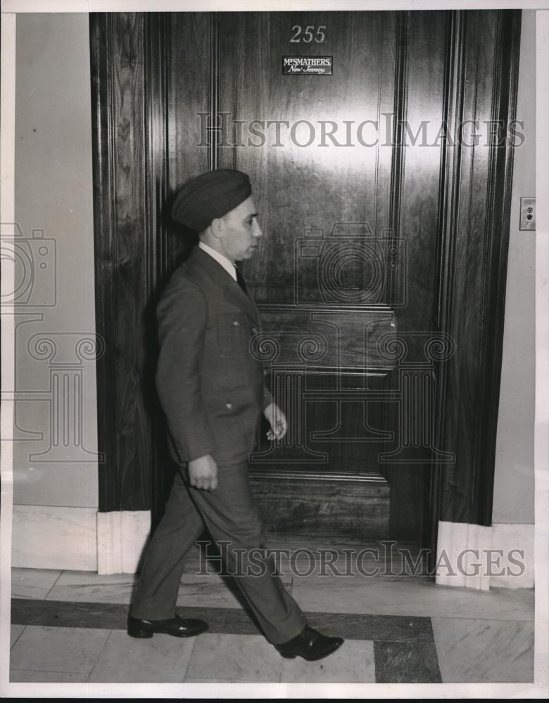 1940 Press Photo Wash D.C. Nick Casale, veteran in the AEF - Historic Images