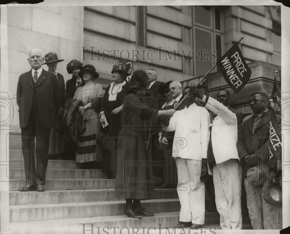 1924 Press Photo Mrs Richard Fay Jackson, 20th Century Club of Women in D.C. - Historic Images