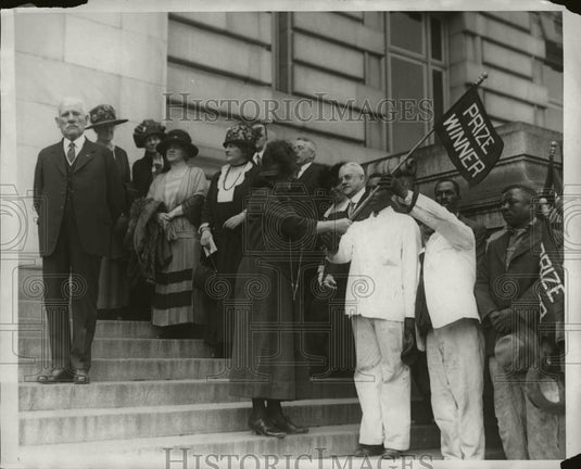 1924 Press Photo Mrs Richard Fay Jackson, 20th Century Club of Women in D.C. - Historic Images