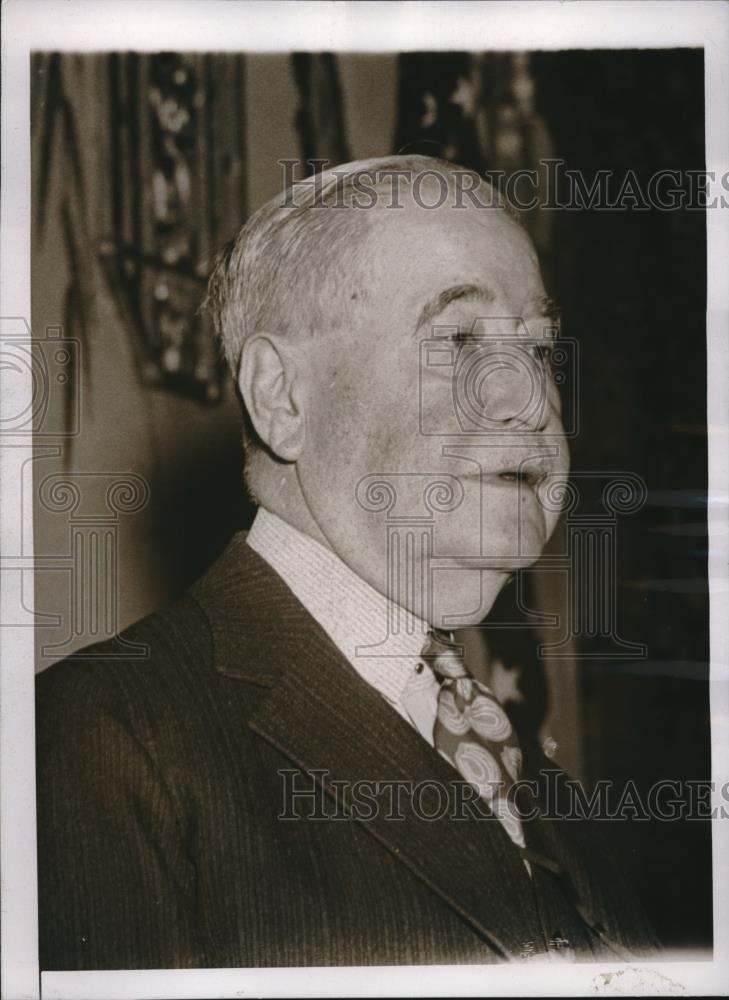 1937 Press Photo Associated Press President Frank Noyes Opens Convention - Historic Images