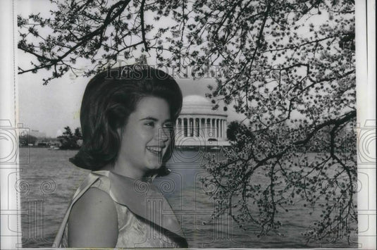 1967 Press Photo Susan Cooper , Washington's Cherry Blossom Princess - Historic Images