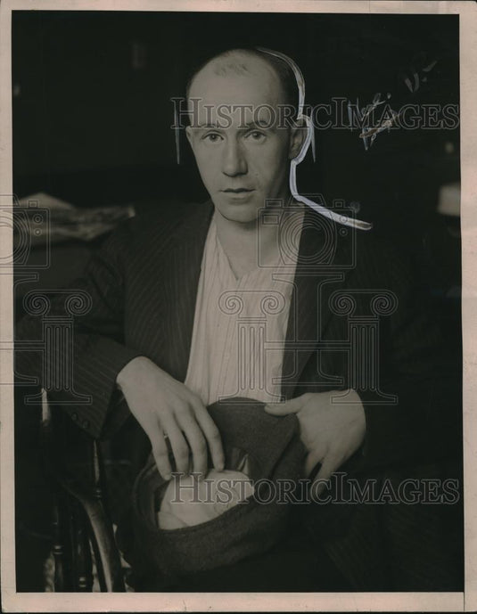 1921 Press Photo Mr Carl Mandrew who murdered his wife - Historic Images