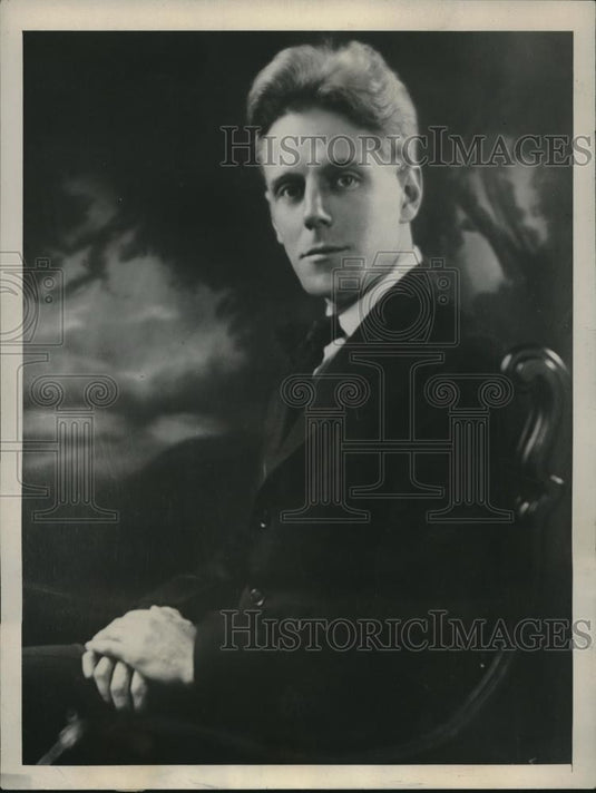 1926 Press Photo Rev. Bernard C. Clausen First Baptist Church Syracuse, NY - Historic Images