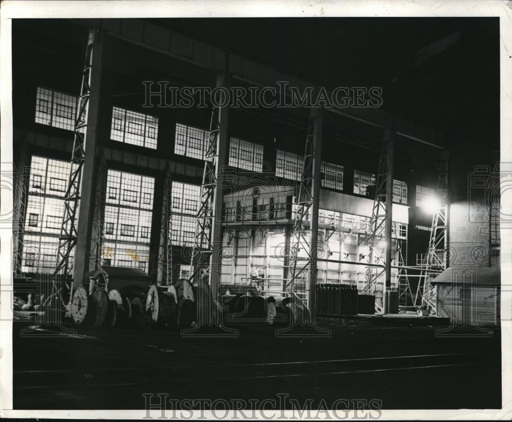 1941 Press Photo View of the Westinghouse Steam Division Works in Lester Pa - Historic Images