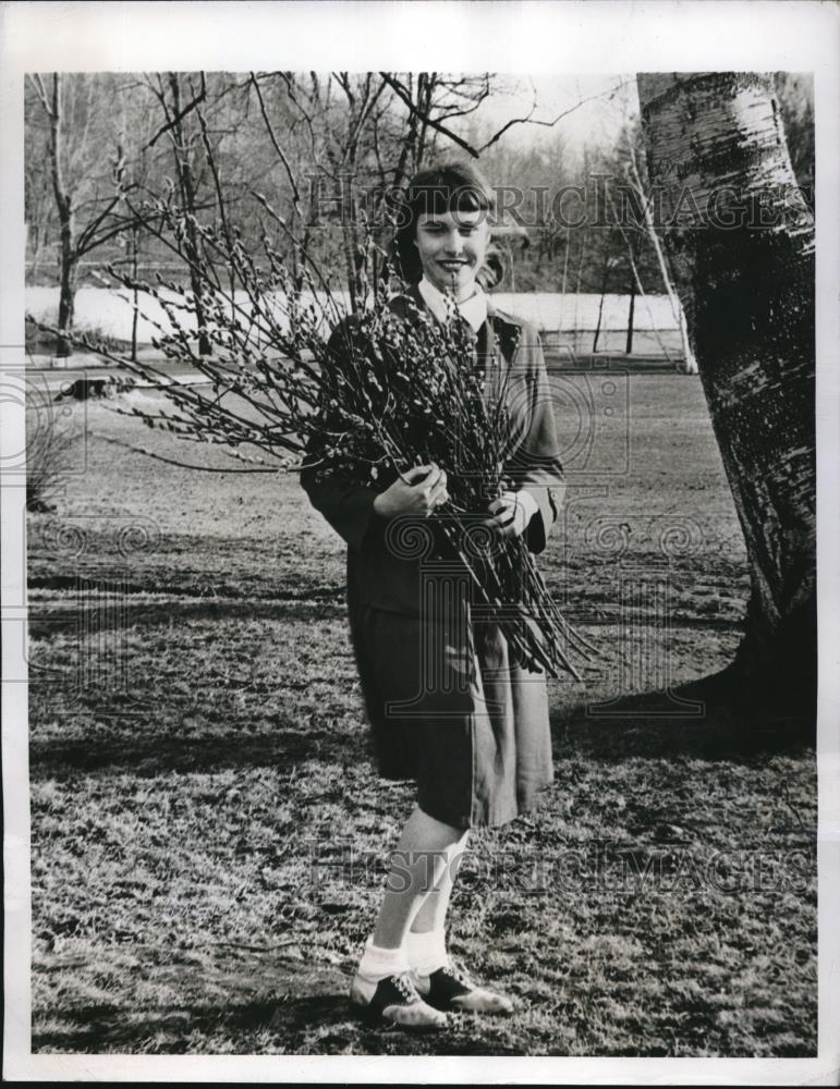 1946 Press Photo Jane Armstrong, Mount Holyoke College Sophomore - Historic Images