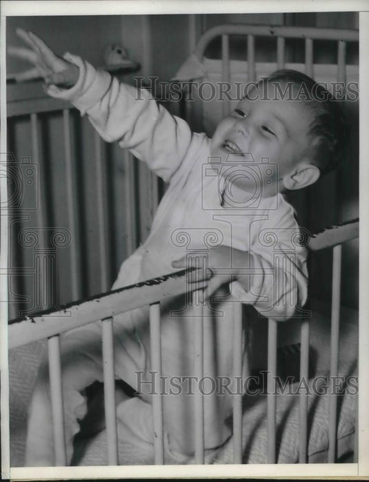 1937 Press Photo John Richard O'Brien at Children's Home Finding Society - Historic Images