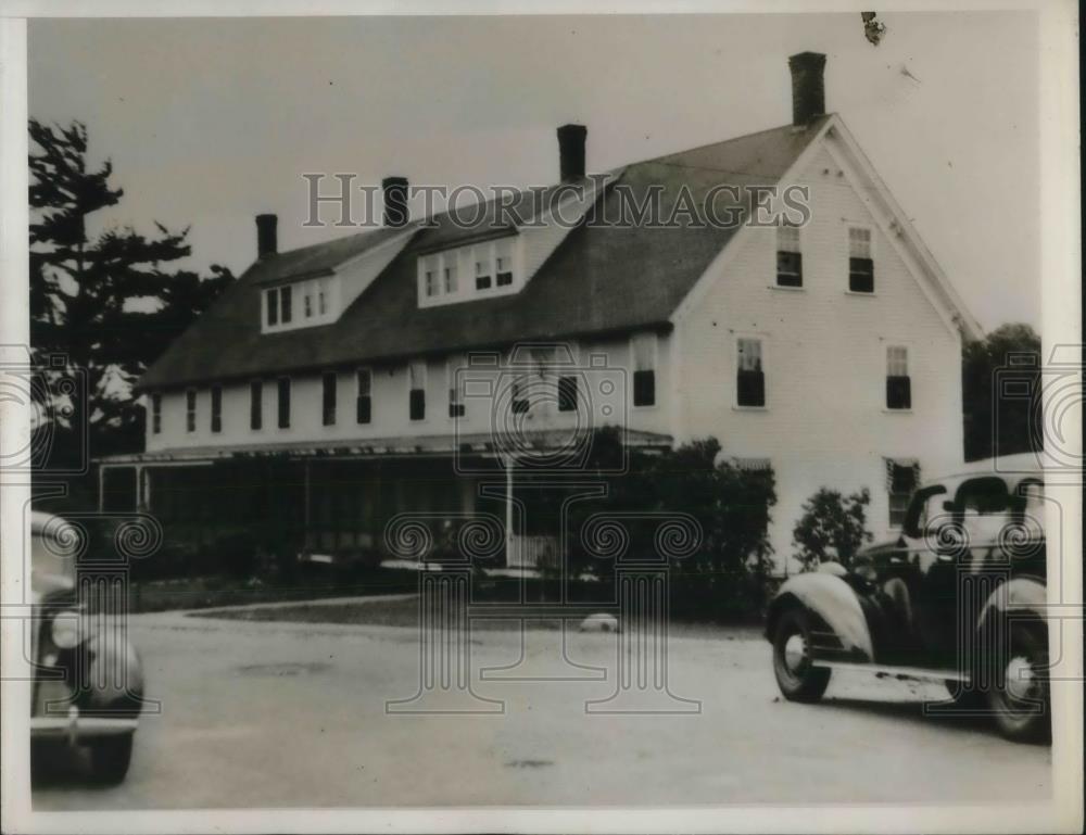 1935 Press Photo Home of Esther Magill where Newell Shepman drowned - Historic Images