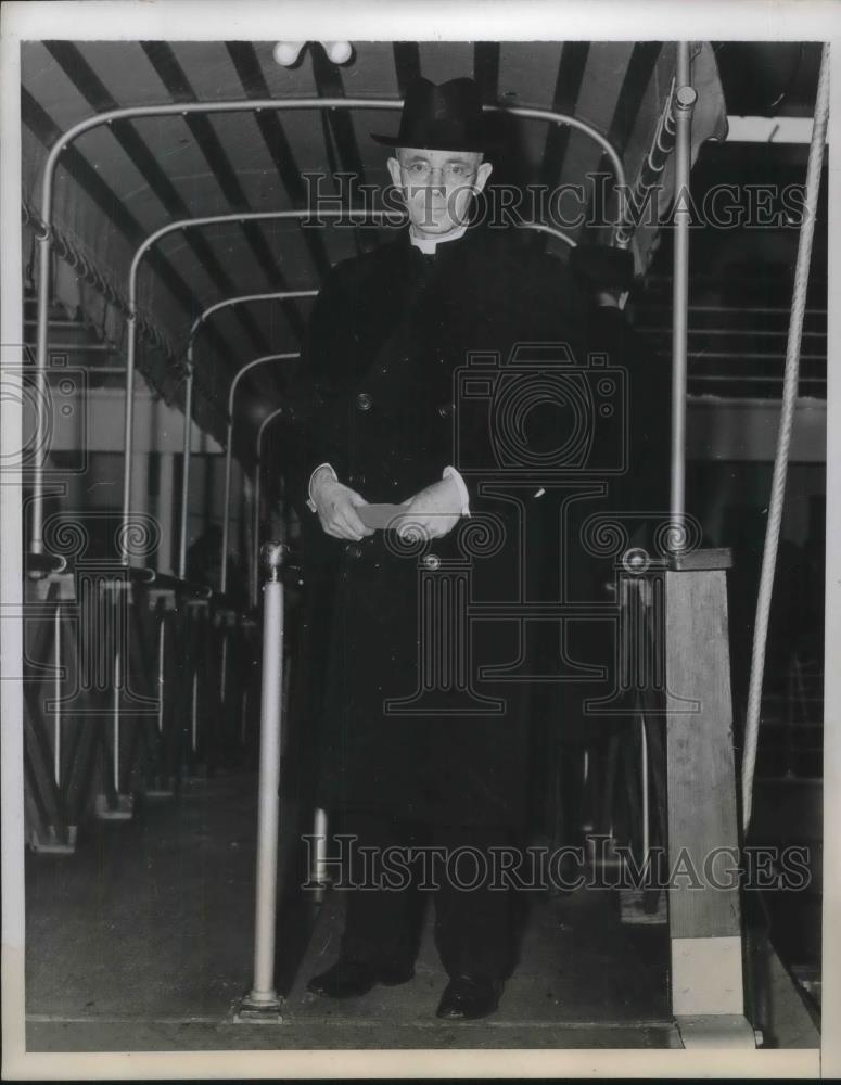 1938 Press Photo Rev John F. Ohara - Historic Images