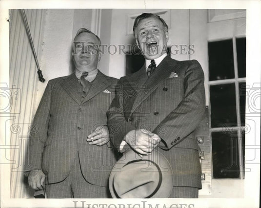 1938 Press Photo Argyle Campbell JFT O'Connor Candidate For California Governor - Historic Images