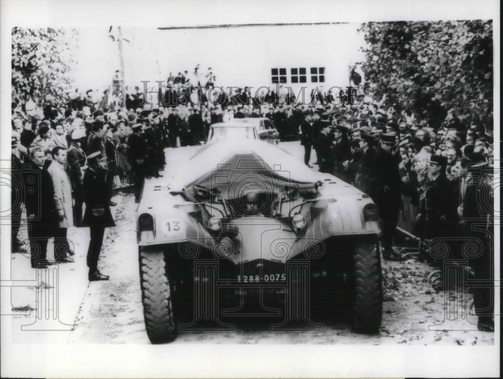 1970 Press Photo France Gendermac Mourders Funeral - Historic Images