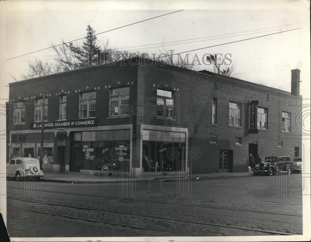 1935 Press Photo Dedication of new Community Center Bldg in Cleveland, Ohio - Historic Images