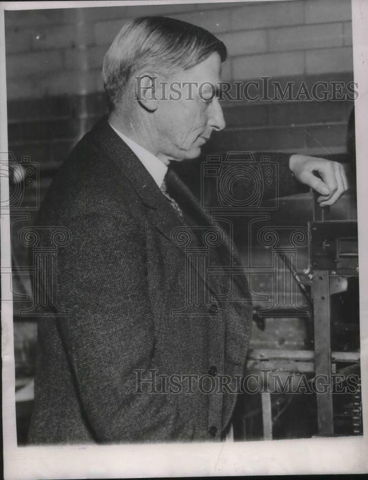 1951 Press Photo Nuclear Scientist William Harkins Dies - neb83561 - Historic Images