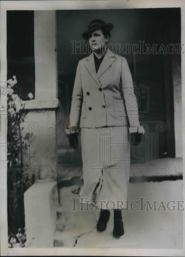 1935 Press Photo Miss Wagill Slaying of Mrs Alice Dudley - neb83519 - Historic Images