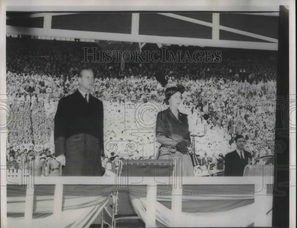 1951 Press Photo Princess Elizabeth &amp; Philip - neb83779 - Historic Images