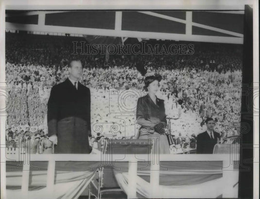 1951 Press Photo Princess Elizabeth & Philip - neb83779 - Historic Images