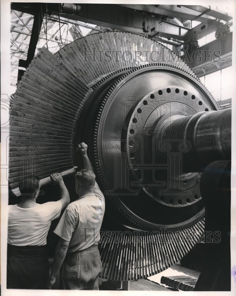 1959 Press Photo Westinghouse Turbine Plant Lester PA - neb83045 - Historic Images