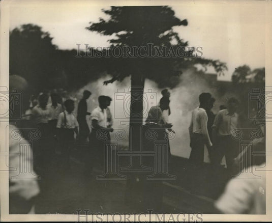 1931 Press Photo Barbuton Ohio Rioters - neb82136 - Historic Images
