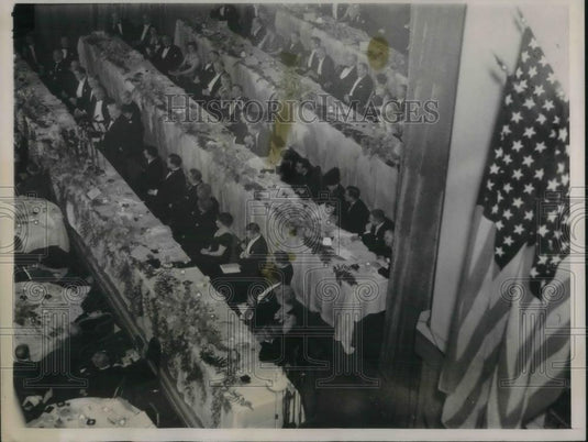 1928 Press Photo General view of the representatives at Lincoln Day - Historic Images
