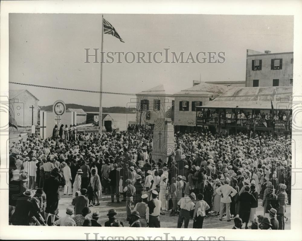 1934 Press Photo St George Day pageant at St George in Bermuda - Historic Images