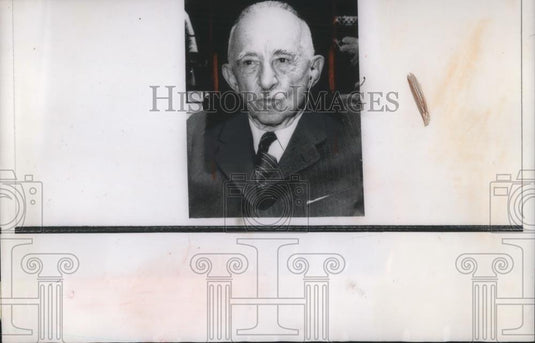 1964 Press Photo Ankara, Turkey Premier Ismet ZInonu seen here in 1960 photo - Historic Images
