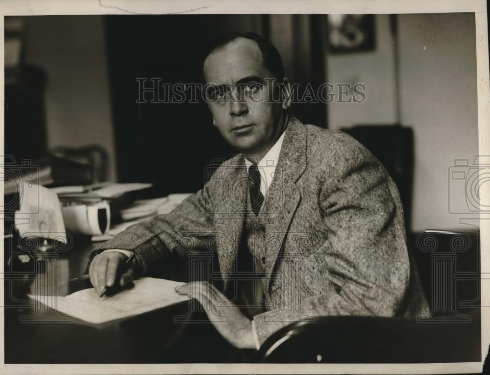 1929 Press Photo Basil Nanly Former Joint Chairman Of The War Labor Board. - Historic Images