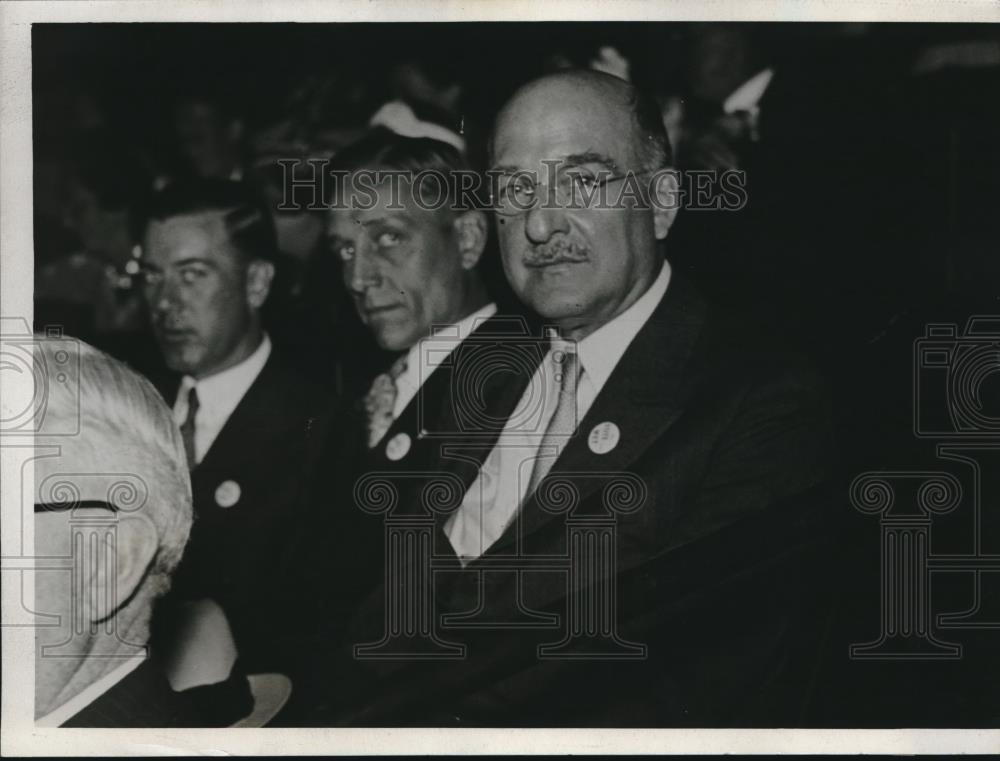 1932 Press Photo Pierce Dupont Financer and advocate repeal 18th Amendment - Historic Images