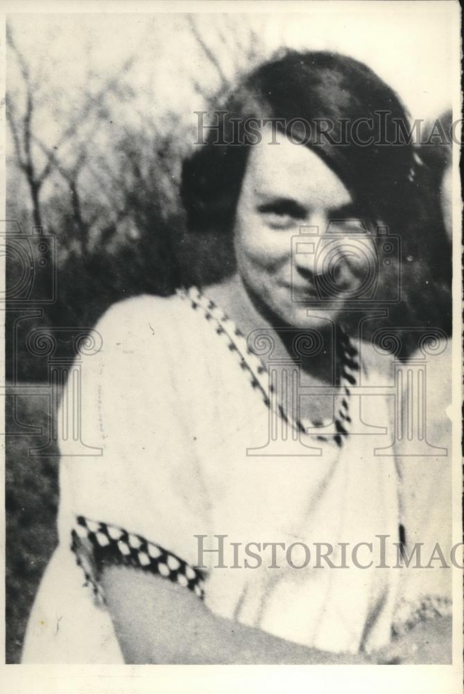 1931 Press Photo Mrs Reba Maddux, found murdered in Louis County, NY - Historic Images