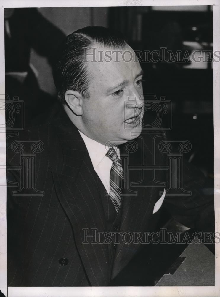 1938 Press Photo William Griffin, Editor and Publisher of New York Enquirer - Historic Images