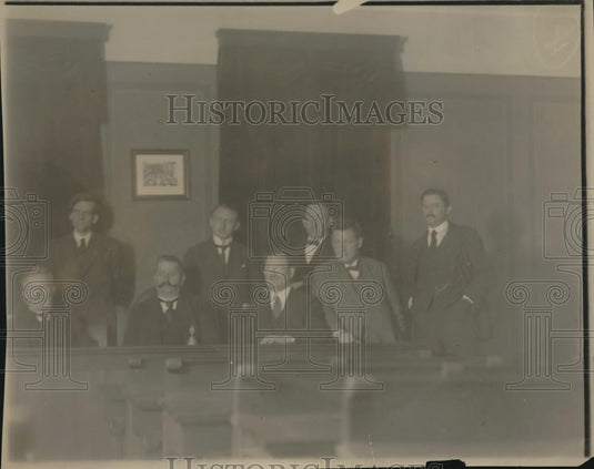 1923 Press Photo Scene in Ruhr district of Germany - Historic Images