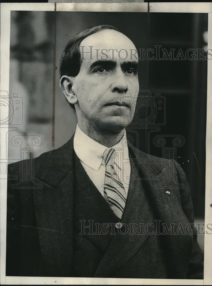 1928 Press Photo Senor Medina, Minister to U.S. from Bolivia - Historic Images