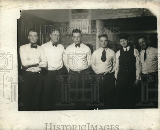 1934 Press Photo Rescue Squad