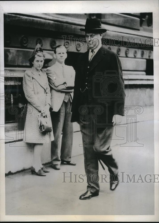 1939 Press Photo London, Sir Thomas Inskip , British Dominions Sec - Historic Images