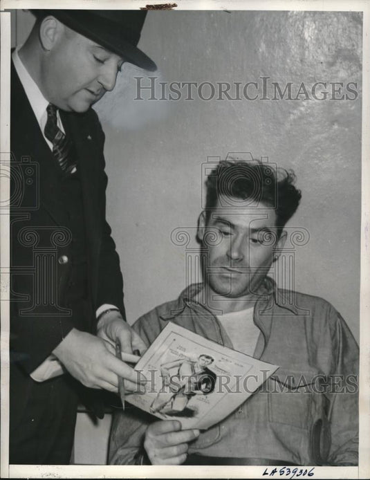 1940 Press Photo Edgar Mehaffey R.B. McCreadie - Historic Images