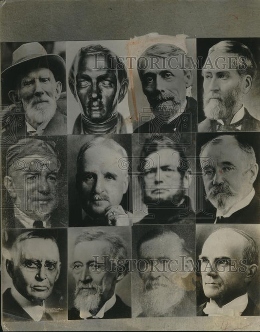 1930 Press Photo Hall of Fame at Univ. Illinois, Clendenin, Scripps, Stone - Historic Images