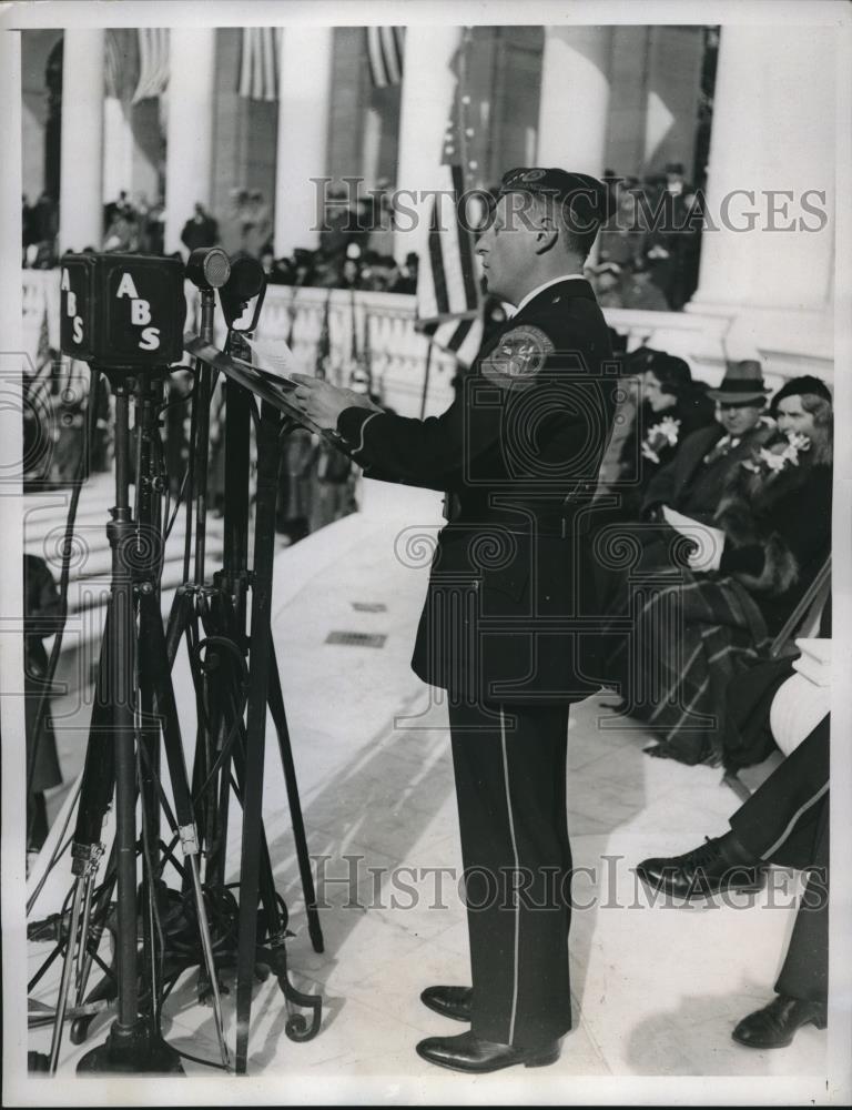 1934 Press Photo Frank H. Belgrano jr. American Legion - neb86018 - Historic Images