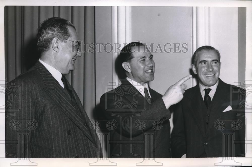 1947 Press Photo Delegates at the Inter American Defense Conference - neb86429 - Historic Images