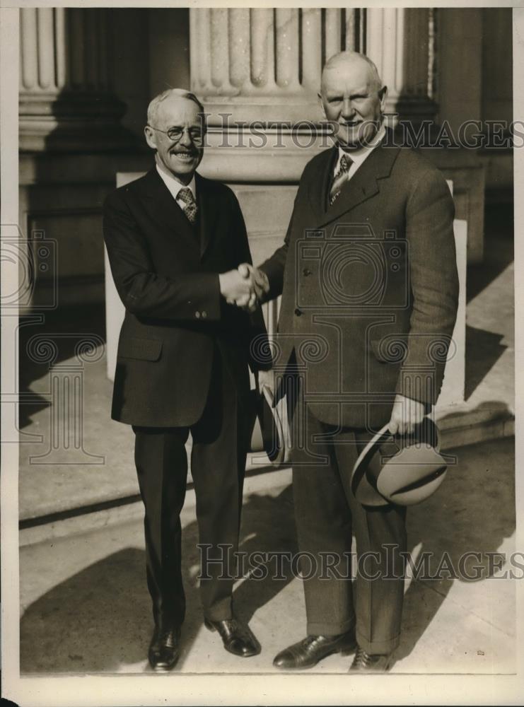 1930 Press Photo Representative William Green Of Iowa Retiring As Chairman - Historic Images