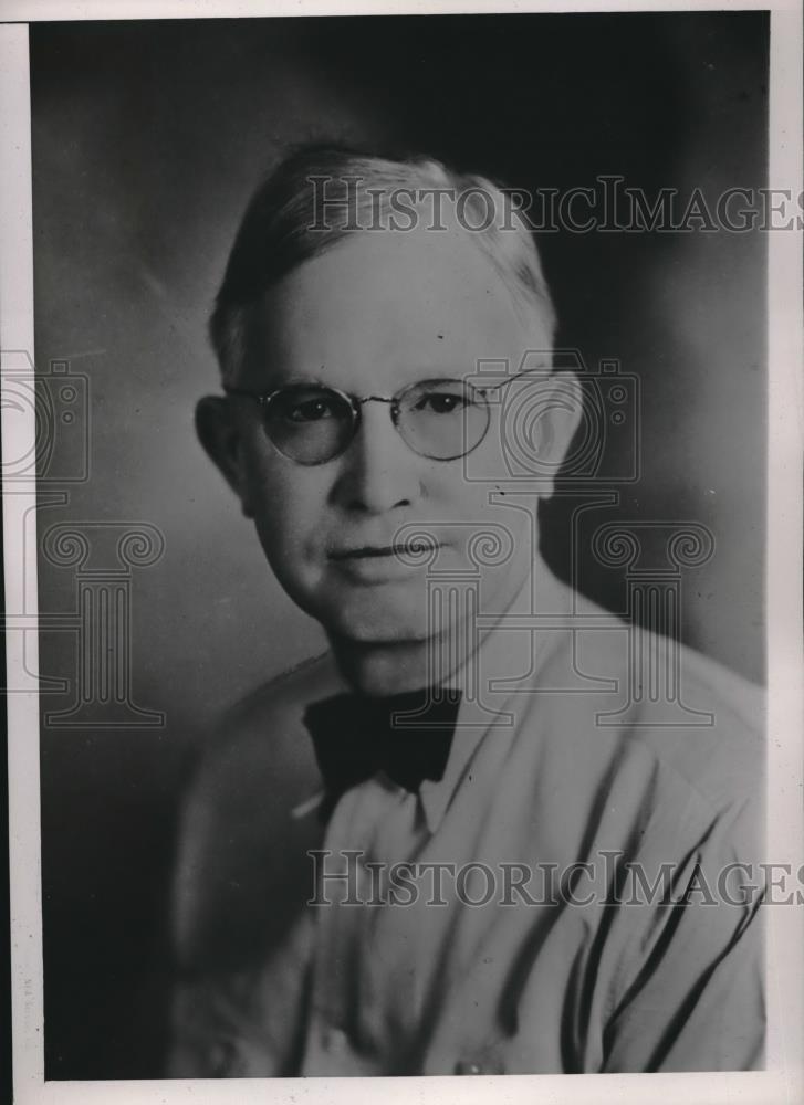 1939 Press Photo Judge Ed Wunn - Historic Images