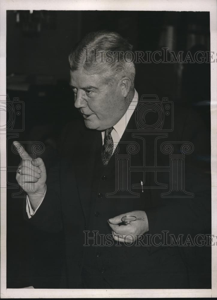 1939 Press Photo Judge John A. Mathews Testifies Before Foreign Relations - Historic Images