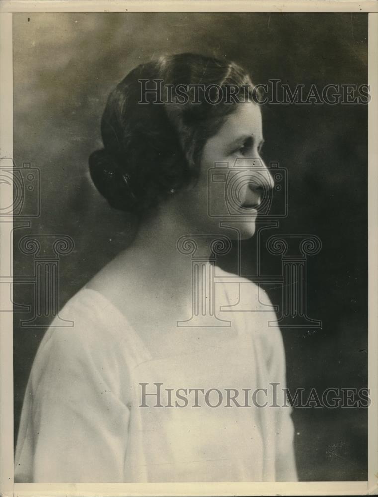 1926 Press Photo Mrs Hinds, sister of Lady Burzon - Historic Images