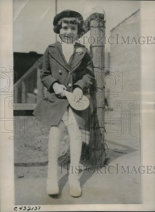 1938 Press Photo Audrey Kay Whitney before her death, Christian Scientist family - Historic Images