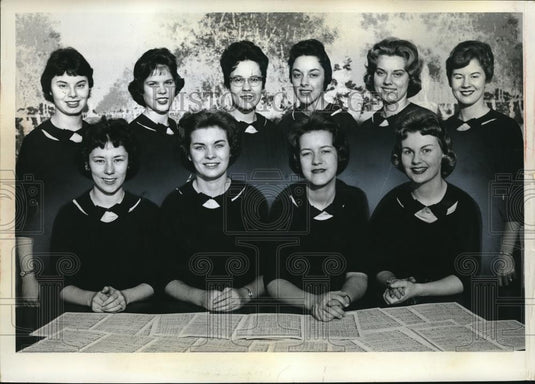 1962 Press Photo Ten Cleveland Area Girls are Members of Girls' Chorus - Historic Images