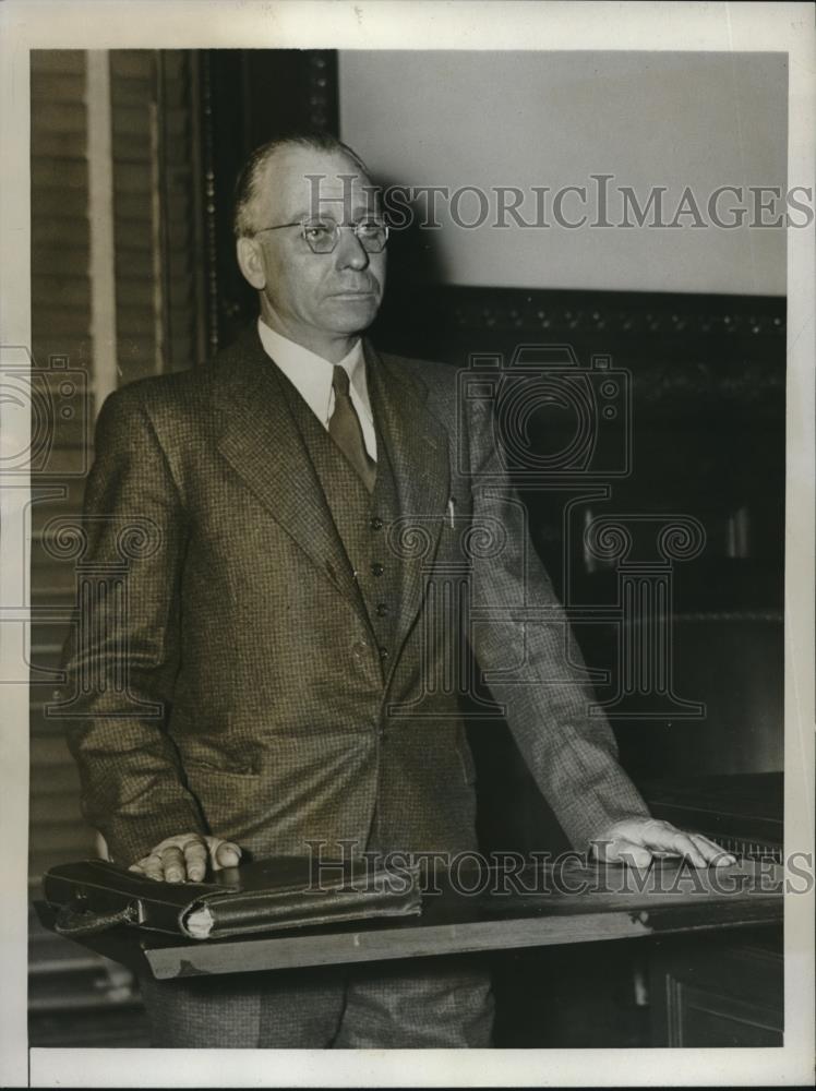 1934 Press Photo Federal Government Opens Fight Against Weirton Steel Company - Historic Images