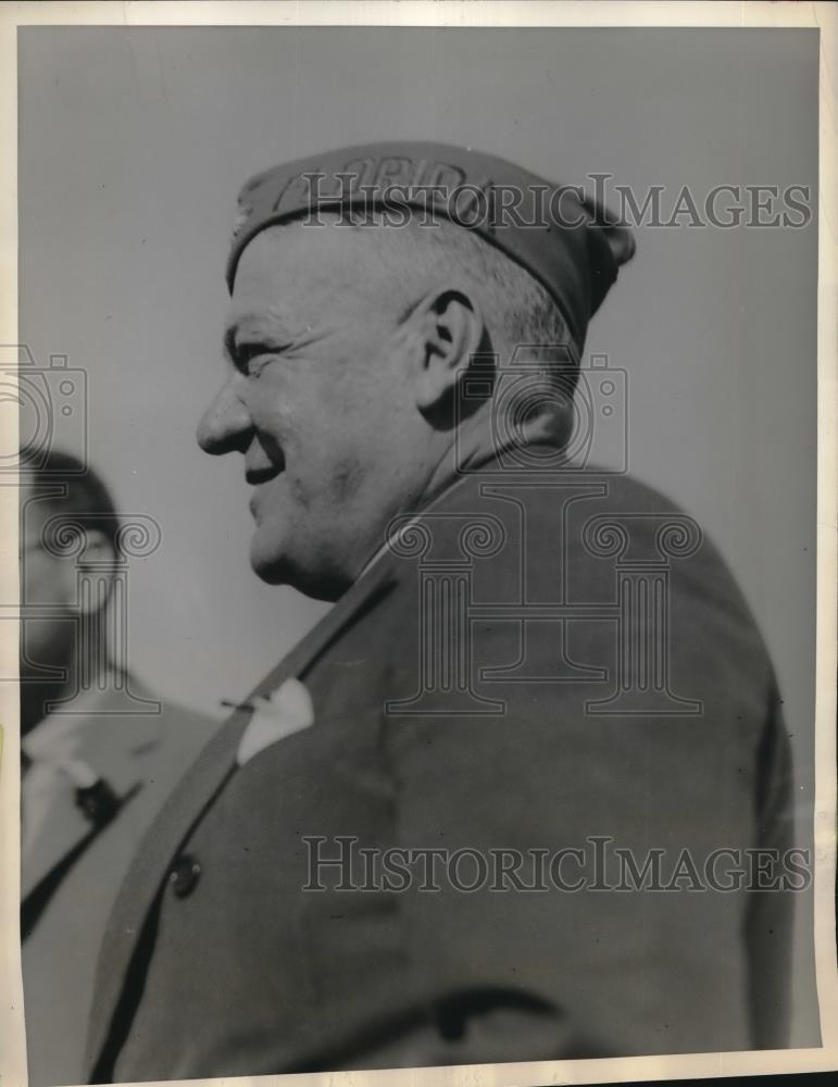 1935 Press Photo Gen. Hugh Johnson to speak on Armistice Day in Orlando, FL - Historic Images