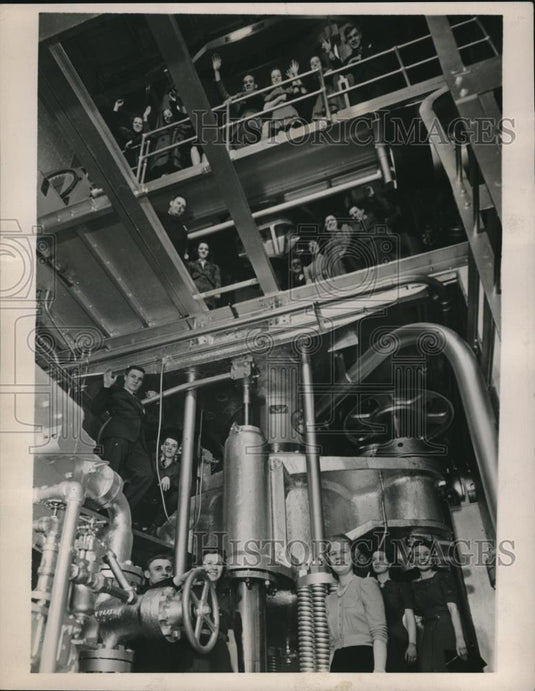 1940 Press Photo World most powerful testing machine ever built - Historic Images
