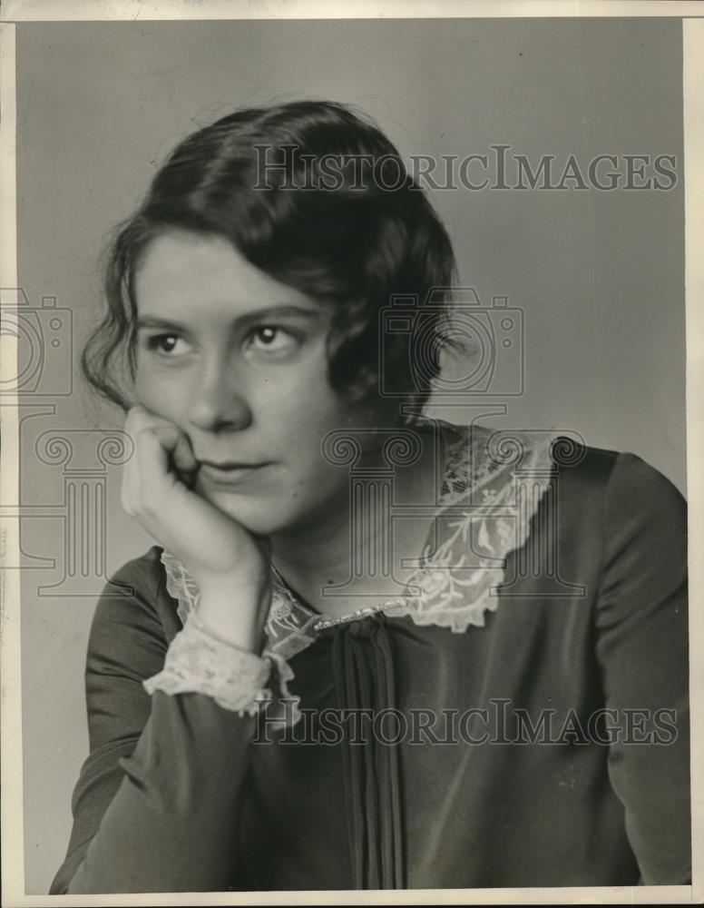 1929 Press Photo Annabelle Jackson of WTAM - Historic Images